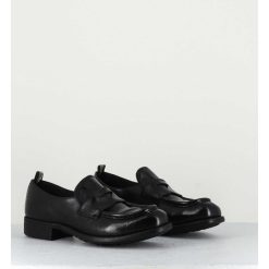 Hot Garrice Mocassins En Cuir Noir - Calixte020 Nero