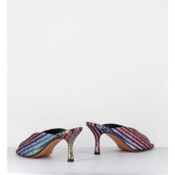 Best Garrice Mules A Taon Disco Print 80S - Sosta Tennis Nero