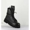 Wholesale Garrice Boots Rangers En Cuir Vert - Smile08 Bottle