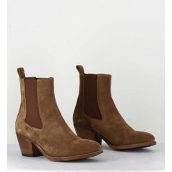 Online Garrice Boots Chelsea En Daim Camel Esprit Santiag - Sherry 002 Toscano