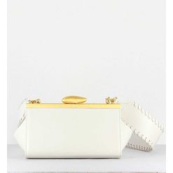 Wholesale Garrice Pebble Mini Bag White