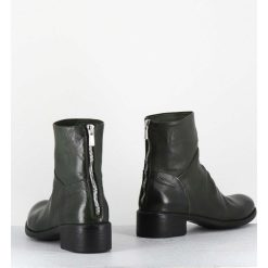 Wholesale Garrice Boots Souples En Cuir Vert - Lison Caou047 Verde