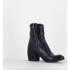 Best Garrice Boots En Cuir Bleu Marine & Etoile Rouge - 2039C Ignis Navy