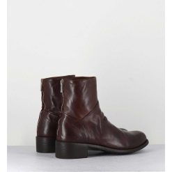 Wholesale Garrice Bottines En Cuir Marron - Lison Caou 047 Cigar