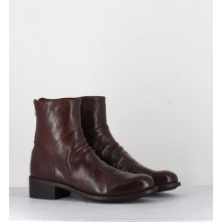 Wholesale Garrice Bottines En Cuir Marron - Lison Caou 047 Cigar