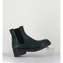 Best Garrice Boots Chelsea En Cuir Vert - Perla Foresta