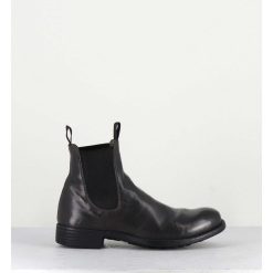 New Garrice Bottines En Cuir Souple Marron-Anthracite - Calixte004 Magnet