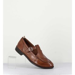 New Garrice Chaussures Mary-Jane En Cuir Marron - Lex535 Sughero