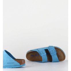 New Garrice Sandales Arizona Suede Sky Blue