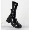 Wholesale Garrice Boots En Cuir Vernis Noir Look 90S - Viken Black Patent