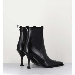 Online Garrice Boots Bout Pointu & Talon Stylise - M6345 Nero