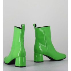 Wholesale Garrice Boots 60S En Cuir Vernis Vert - Samui4 Vernice Verde