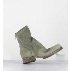 Wholesale Garrice Boots Ligne Avant-Garde En Daim Lave Kaki - 51798 Verde Washed