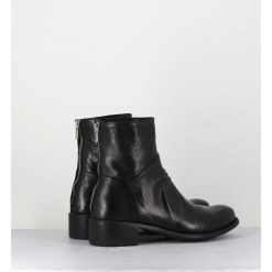 Best Garrice Bottines En Cuir Noir - Lison Caou 045 Nero