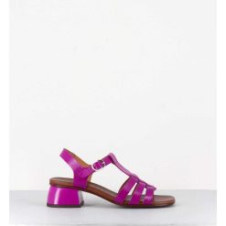 Online Garrice Sandales En Cuir Naplak Souple Multi-Brides Magenta - Qui-Quaca44 Ferrari Purple