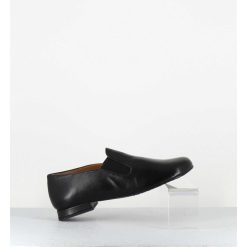 New Garrice Chaussures Minimalistes En Cuir Souple Noir - Lopez Black Napa