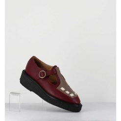 Best Garrice Creppers Mary-Jane En Cuir Bordeaux - Doublet Cowhide