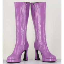 Online Garrice Bottes En Cuir Naplak Violet - Finish Lilas