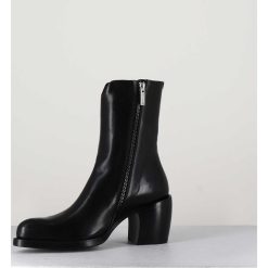 Best Garrice Boots Esprit Santiags En Cuir Noir Minimaliste - 15618 Estigma Nero