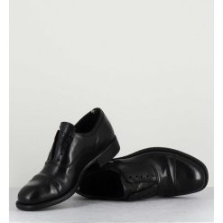 New Garrice Derbies En Cuir Noir - Calixte003 Nero