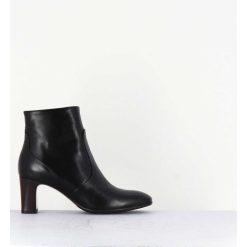 Clearance Garrice Boots En Cuir Noir Souple - F570 Nero