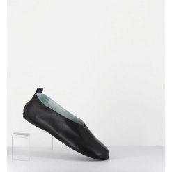 Best Garrice Ballerines Minimalistes En Cuir Souple Noir - Lester Cherie Nero