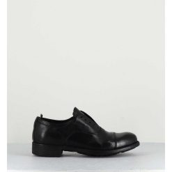 New Garrice Derbies En Cuir Noir - Calixte003 Nero