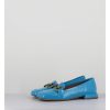 Best Garrice Mocassins 60S En Cuir Vernis Bleu - Lake Naplak Blu