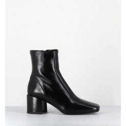 Wholesale Garrice Boots 70S En Cuir Souple Noir - Cecil13 Glaze Nero