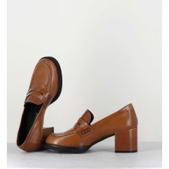 Online Garrice Mocassins En Cuir Camel - Ah500 Brandy