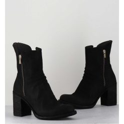 Hot Garrice Bottines En Cuir Huile Noir - Vernon 045 Nero