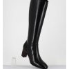 Online Garrice Bottes Noires En Agneau Plonge - M475 Seta Nero