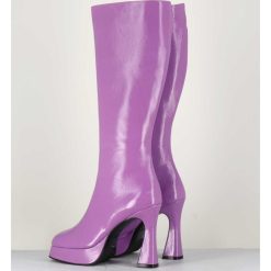 Online Garrice Bottes En Cuir Naplak Violet - Finish Lilas