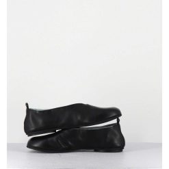 Best Garrice Ballerines Minimalistes En Cuir Souple Noir - Lester Cherie Nero