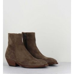 Hot Garrice Boots Esprit Santiags En Daim Taupe - Amina58027 Sambuco