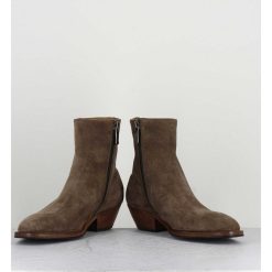 Hot Garrice Boots Esprit Santiags En Daim Taupe - Amina58027 Sambuco