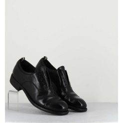 New Garrice Derbies En Cuir Noir - Calixte003 Nero