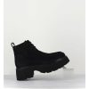 Online Garrice Chaussures A Lacets En Nubuck Noir - A78Np Nabuck Nero