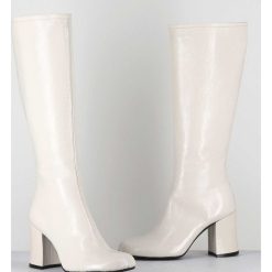 Hot Garrice Bottes 60S En Cuir Naplak Blanc - Ah2983 Finish Milk