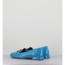 Best Garrice Mocassins 60S En Cuir Vernis Bleu - Lake Naplak Blu