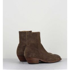 Hot Garrice Boots Esprit Santiags En Daim Taupe - Amina58027 Sambuco