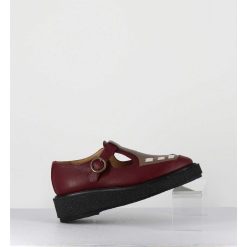 Best Garrice Creppers Mary-Jane En Cuir Bordeaux - Doublet Cowhide