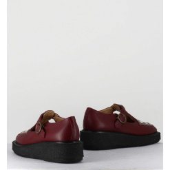 Best Garrice Creppers Mary-Jane En Cuir Bordeaux - Doublet Cowhide