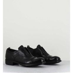 New Garrice Derbies En Cuir Noir - Calixte003 Nero