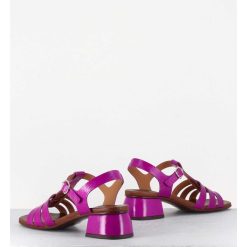 Online Garrice Sandales En Cuir Naplak Souple Multi-Brides Magenta - Qui-Quaca44 Ferrari Purple