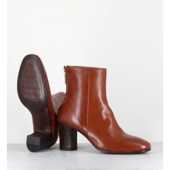 New Garrice Boots En Cuir Souple Camel - 5540 Glam Coloniale