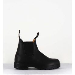 Clearance Garrice Classic Chelsea Boots Cuir Mate Noir - 558 Voltan Black