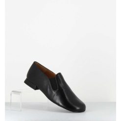 New Garrice Chaussures Minimalistes En Cuir Souple Noir - Lopez Black Napa