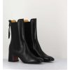 Online Garrice Boots A Elastiques En Cuir Souple Noir - P900 Nero