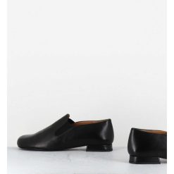 New Garrice Chaussures Minimalistes En Cuir Souple Noir - Lopez Black Napa